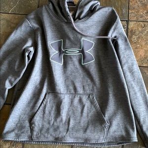Grey Under Armour hoodie